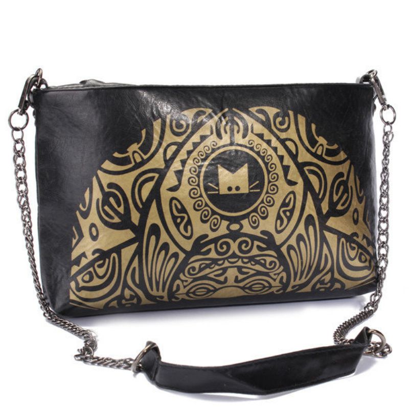 Kvinner Vintage Cat Casual Crossbody-vesker Elegante Retro Fritidsskuldervesker