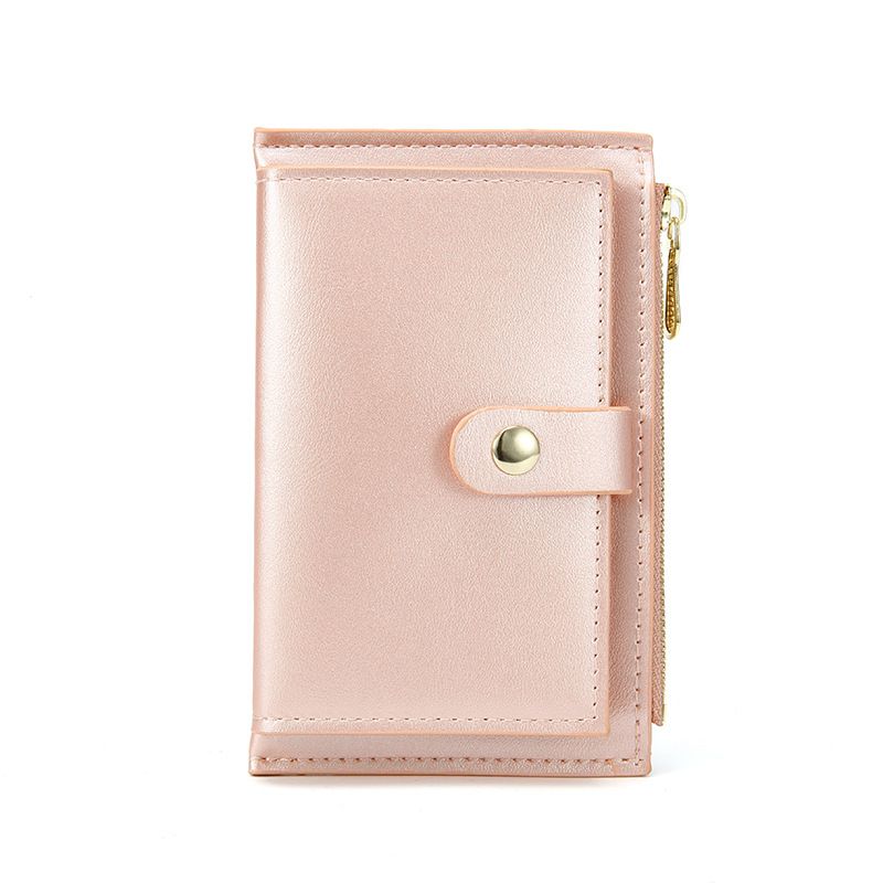 Lommebok Dame Simple New Pearl Liten Glidelås Bag Multi-card Student Mynt Veske Card Bag