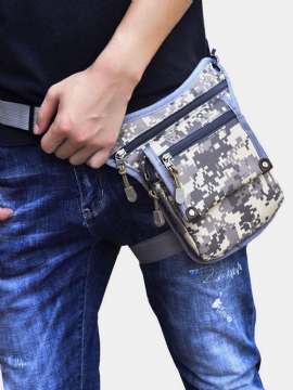 Menn Camouflage Multi-bær Utendørs Multifunksjonell Taktisk Midjeveske Crossbody-veske