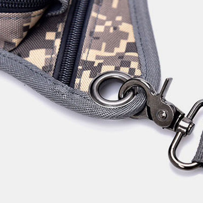 Menn Camouflage Multi-bær Utendørs Multifunksjonell Taktisk Midjeveske Crossbody-veske