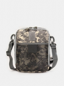 Menn Dame Nylon Sport Outdoor Tactical Army Ipad Skulder Crossbody Bag