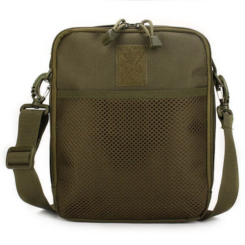 Menn Dame Nylon Sport Outdoor Tactical Army Ipad Skulder Crossbody Bag