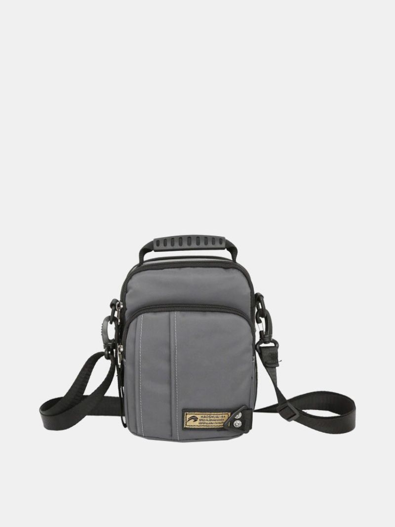 Menn Multifunksjonell Utendørs Skulderveske Multi-layer Casual Sports Bag