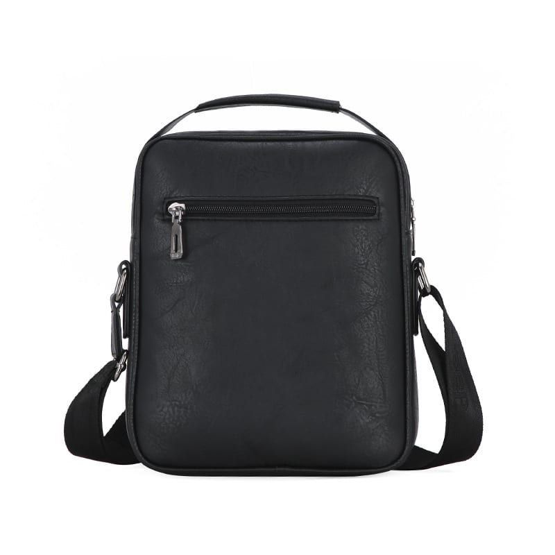 Menn Retro Multifunksjonell Skulderveske Med Stor Kapasitet Crossbody-veske