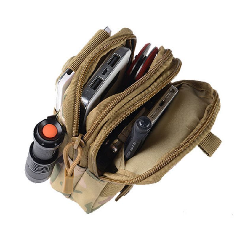 Menn Tactical Bags Outdoor Sports Bag Cash Wallet Phone Bag