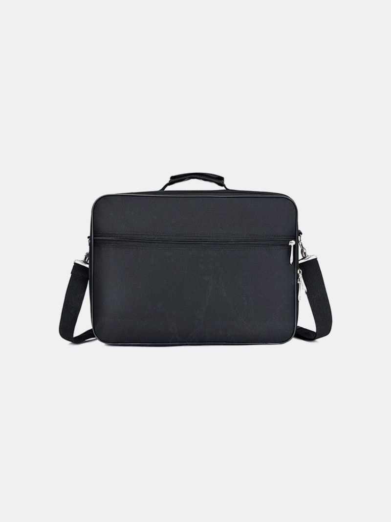 Menn Vanntett 14 Tommers Bærbar Veske Koffert Business Handbag Crossbody Bag