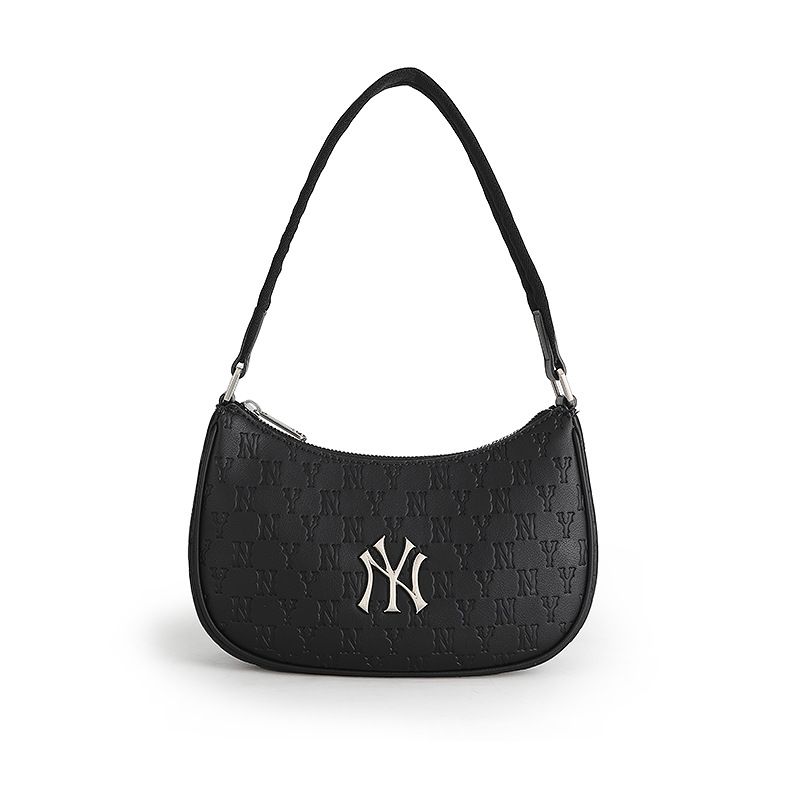 Mlb Underarmsveske Sommer High-end Feeling Nisje White Crescent Bag Skulder Håndveske Liten Veske