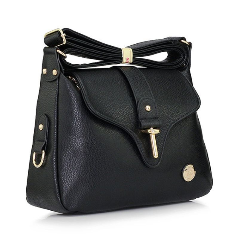 Myston Kvinner Casual Zipper Crossbody Bag Elegant Skulderveske For