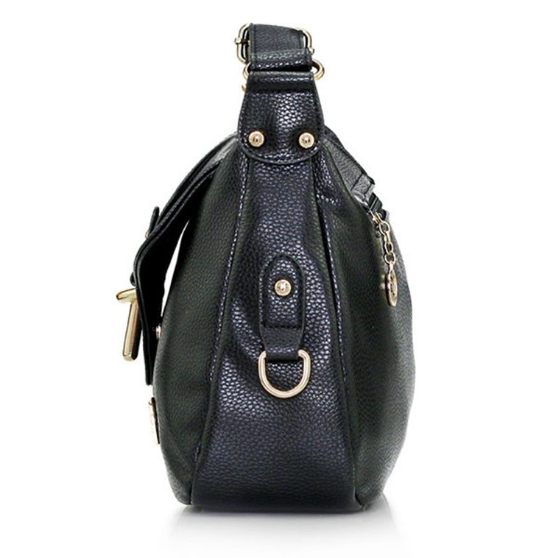 Myston Kvinner Casual Zipper Crossbody Bag Elegant Skulderveske For