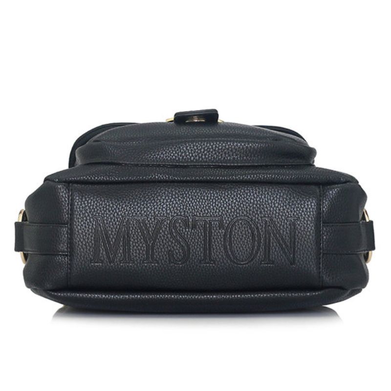 Myston Kvinner Ny Stilig Casual Skulderveske Med Glidelås Crossbody-veske