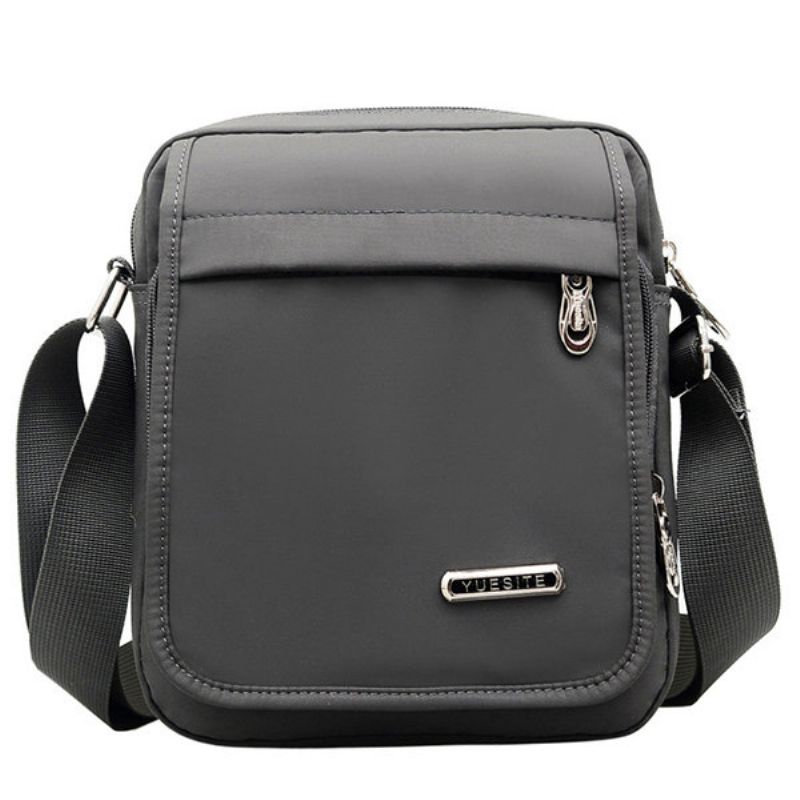 Nylon Casual Vanntett Skulderveske Crossbody Bag