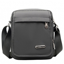 Nylon Casual Vanntett Skulderveske Crossbody Bag