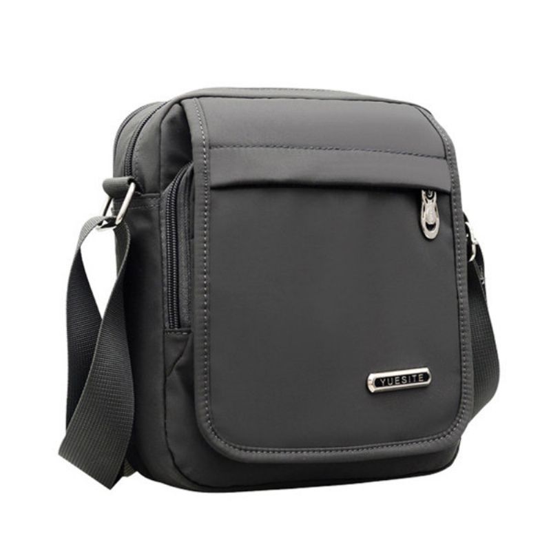 Nylon Casual Vanntett Skulderveske Crossbody Bag