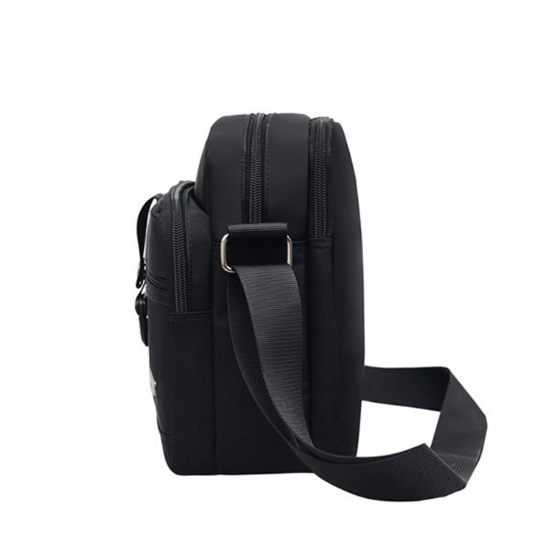 Nylon Casual Vanntette Crossbody-vesker Multifunksjonsvesker For Menn