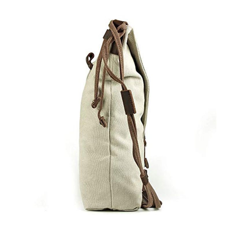 Oversized Casual Canvas Crossbody Messenger Bag Unisex Retro Hobo Bag For Menn Og Kvinner