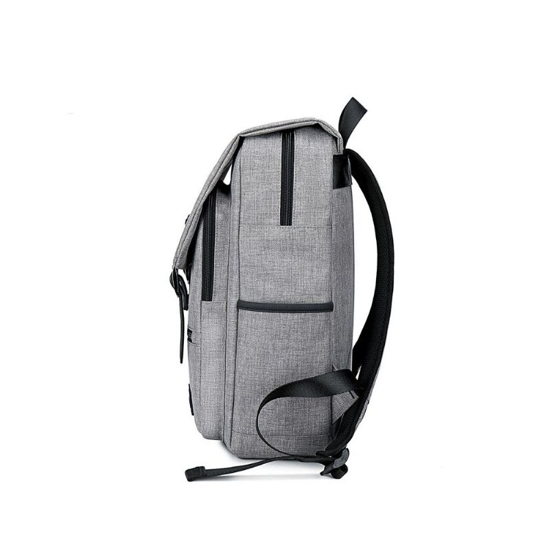 Oxford Cloth Casual Studenter Ryggsekk Mote Minimalistisk Skulderveske Laptop Bag Reiseveske