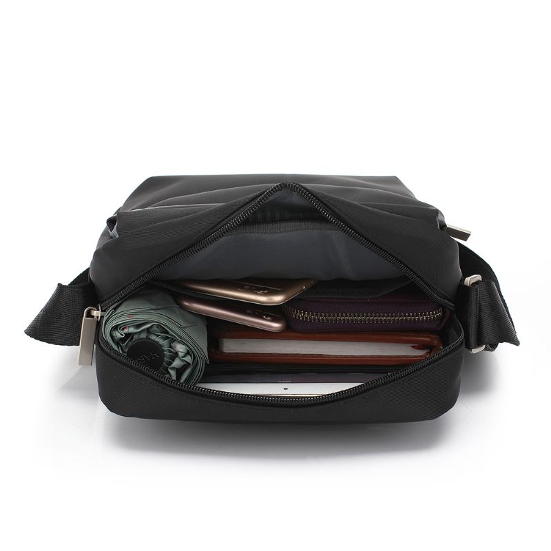 Oxford Cloth Herre Skulderveske Casual Bag Messenger Bag Vanntett Ipad Veske Spesial Skrå Cross Bag