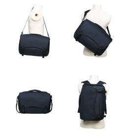 Oxford Multi-bære Multi-funksjonell Casual Travel Crossbody Bag Håndveske Ryggsekk