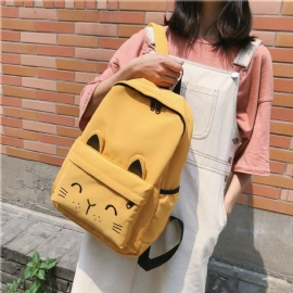 Ryggsekk Kvinne New Bag High School College Ins Ancient Sense Campus Wild Waterproof Backpack