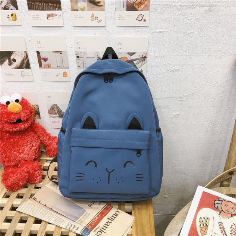 Ryggsekk Kvinne New Bag High School College Ins Ancient Sense Campus Wild Waterproof Backpack