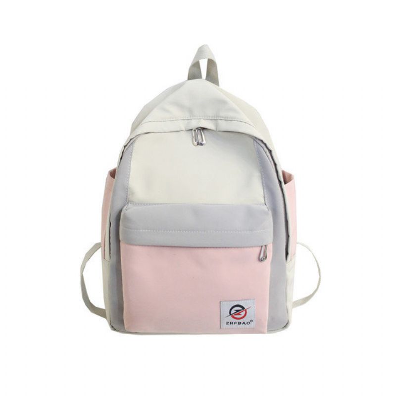 Ryggsekk Kvinne New Fashion Ins Wind Bag High School College Girl Liten Frisk