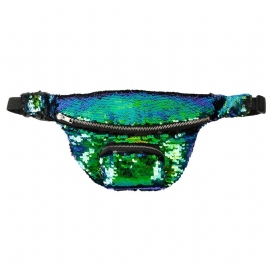 Shiny Neon Fanny Pack For Kvinner Mote Midjeveske For Rave Festival Party Trip