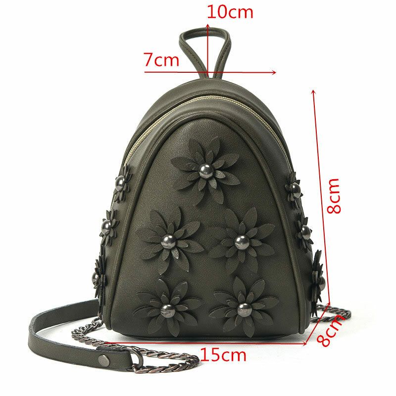 Stilig Blomstermønster Telefonveske Crossbody-vesker Skuldervesker For Kvinner