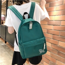 Vanntett Ny Kvinnelig Harajuku High School Student Ryggsekk Venner Campus Canvas Bag