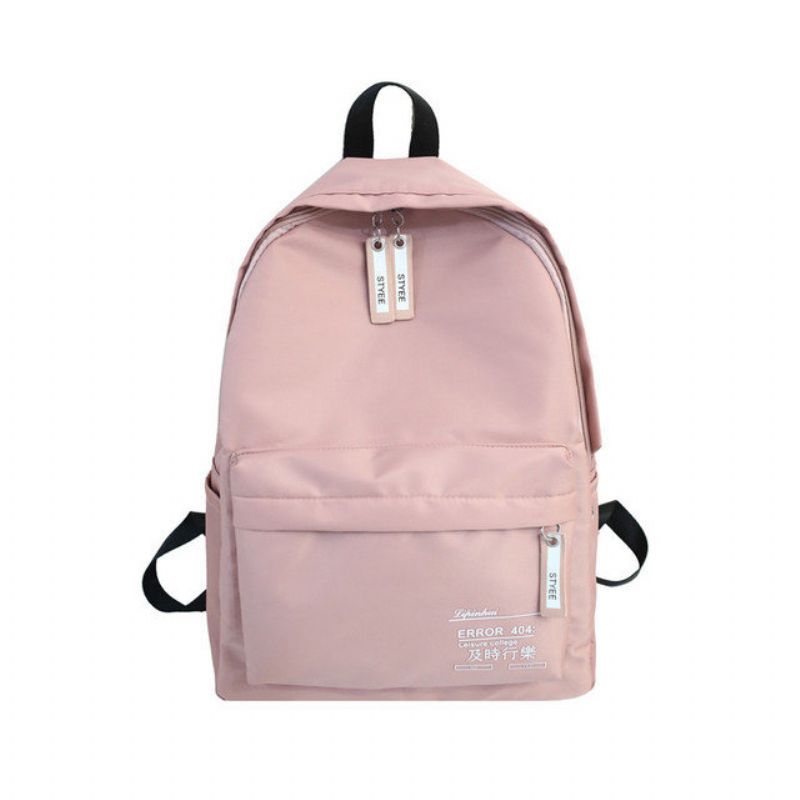 Vanntett Ny Kvinnelig Harajuku High School Student Ryggsekk Venner Campus Canvas Bag