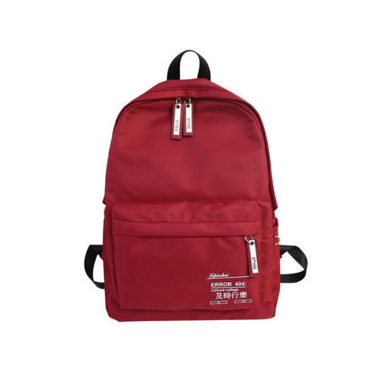 Vanntett Ny Kvinnelig Harajuku High School Student Ryggsekk Venner Campus Canvas Bag