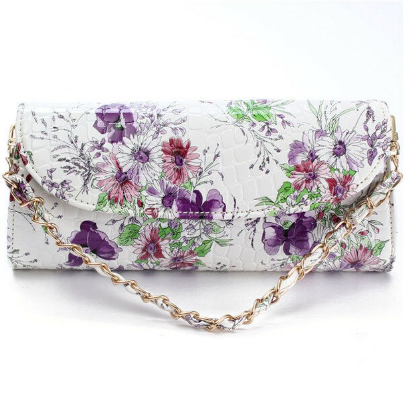 Women National Wind Print Crossbody Bag