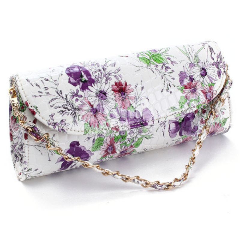 Women National Wind Print Crossbody Bag