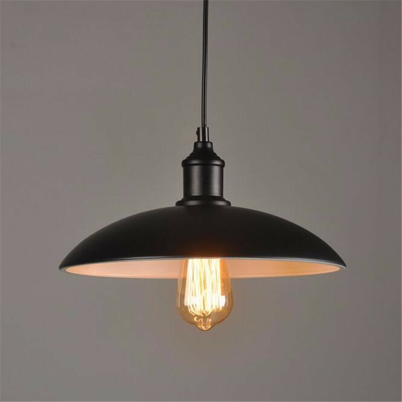 32cm Industriell Loft Vintage Tak Hengende Lampe Bar Stue Coffee Shop Pendellys