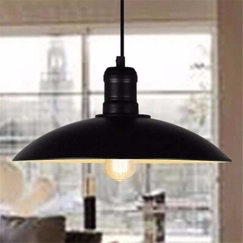 32cm Industriell Loft Vintage Tak Hengende Lampe Bar Stue Coffee Shop Pendellys