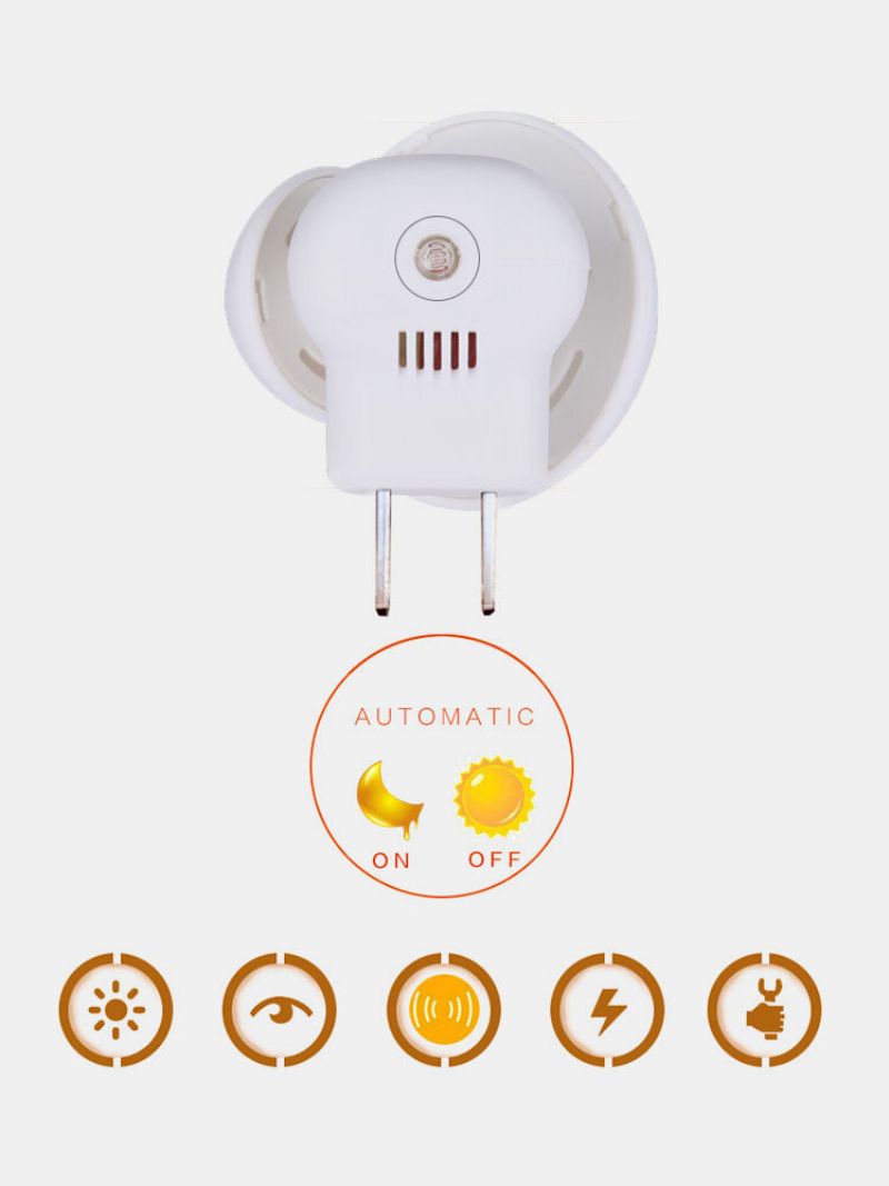 3d Led Mushroon Mønster Nattlys Plugg Lade Automatisk Fargerik Hjem Korridor Barnerom Dekor 3d Lys