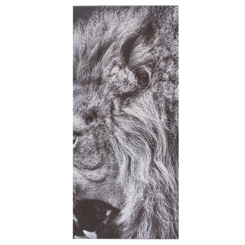 5 Stk Innrammet Lerret Roar Leo Lion King Animal Abstrakt Veggdekor