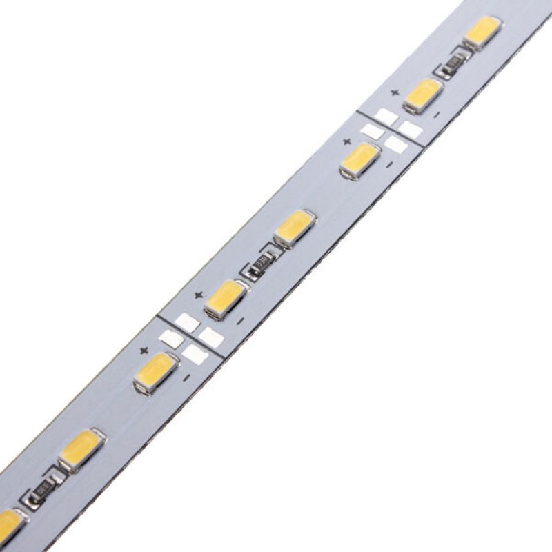 50cm 9w 5630 36 Smd Led Vanntett Stiv Stripe Skap Lysstang M/deksel Dc12v