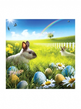80x125cm Easter Rabbit Egg Fotobakgrunn Spring Break Happy Time Collection Helper Home Wall Art