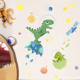 Barnehage Klasserom Dekorasjon Bakgrunn Små Dinosaurer Diy Selvklebende Klistremerker For Lekeplass