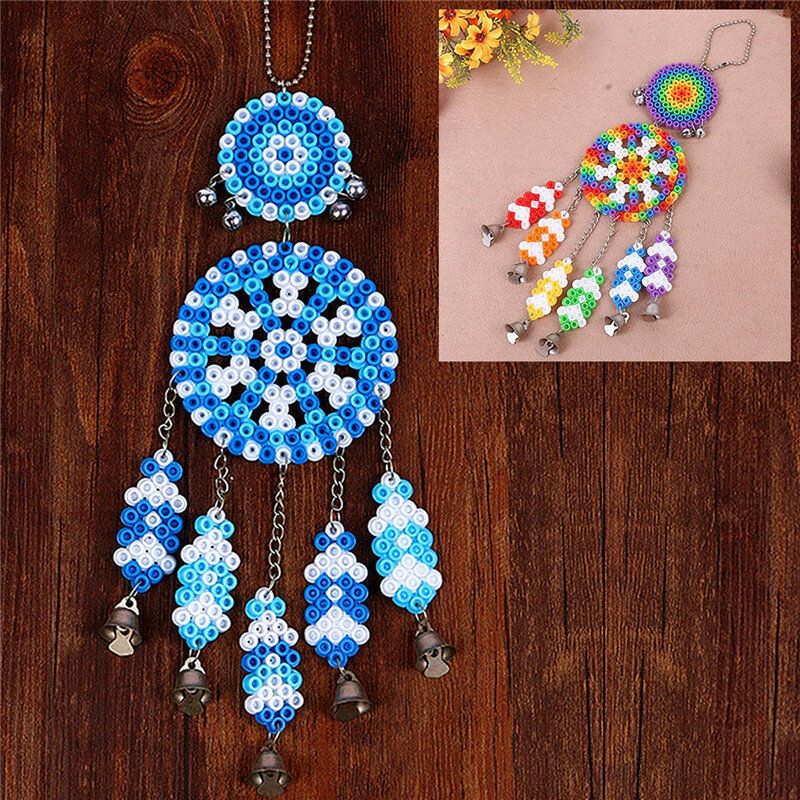 Diy Dream Catcher Windbell Kit Perler 5mm Fuse Beads Kid Craft Toy Decor