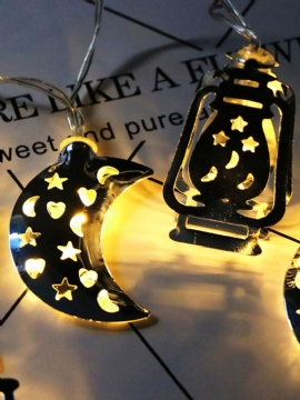 Eid Ramadan Mubarak Led Fairy String Lights Muslim Islamic Party Dekor Gift