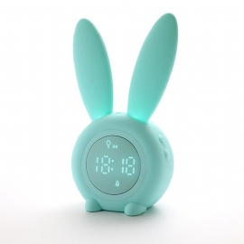Kanin Elektronisk Vekkerklokke Timing Dempet Lys Magnetisk Suge Led-klokke God Utholdenhet Vekkeverktøy