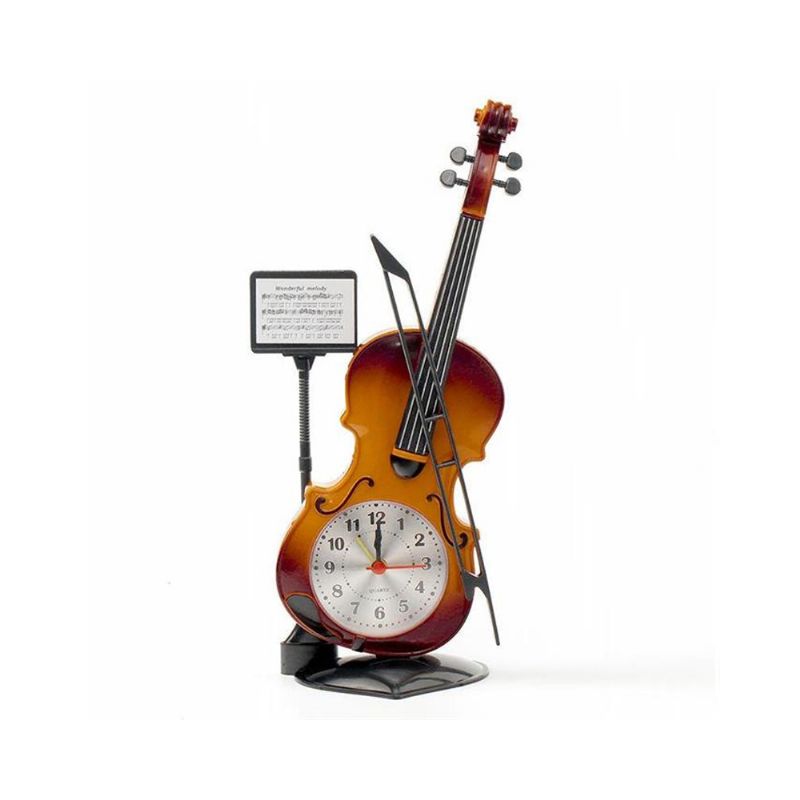 Kreativ Cello Bord Klokke Horologisk Hjem Stue Dekorasjon Graduation Present