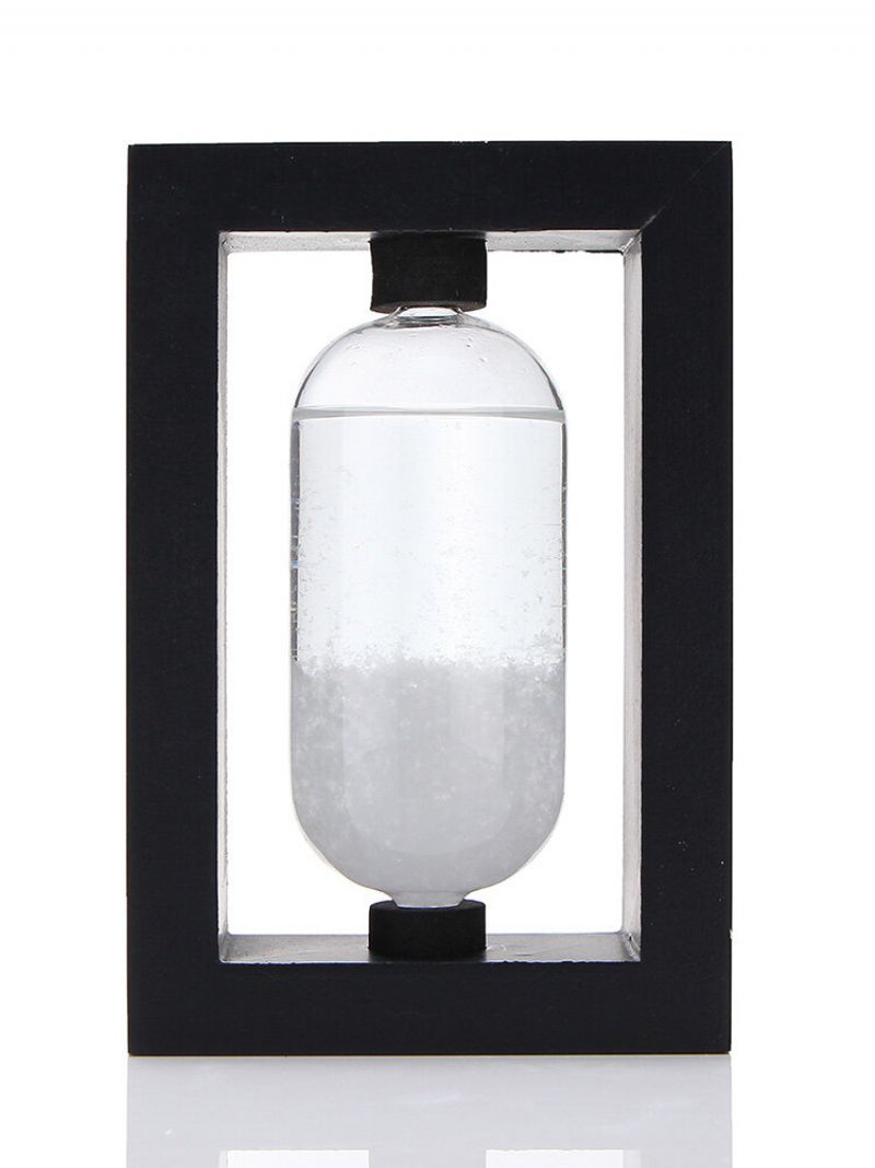 Kreativ Vanndråpeform Stormglass Med Rammeverk Roman Home Decor