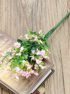 Kunstig Blomst Gypsophila 1 Bukett 6 Grener Bryllupsfest Hjemmepynt