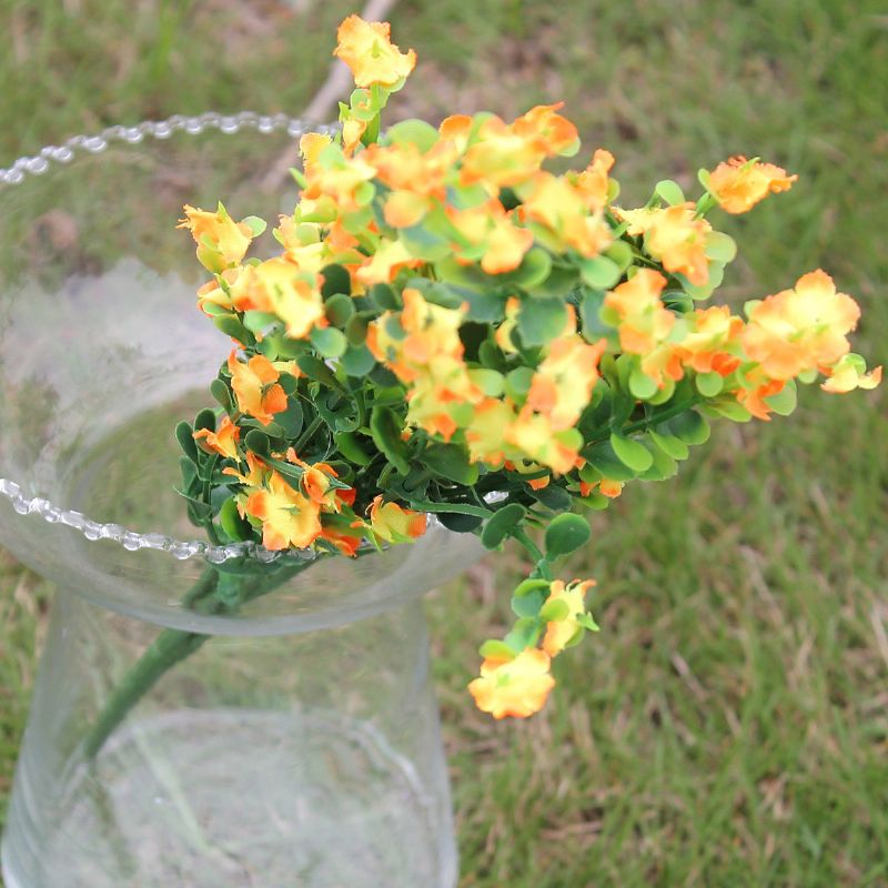 Kunstig Blomst Gypsophila 1 Bukett 6 Grener Bryllupsfest Hjemmepynt