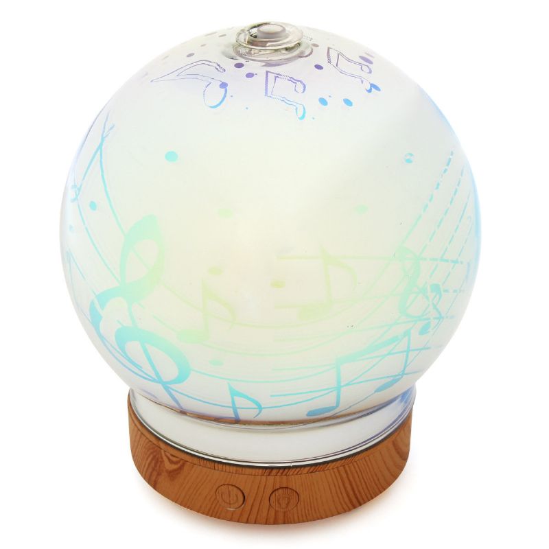 Note Style 3d Luftfukter Aromaterapi Lampe 3d Glass Nattlys Diffuser