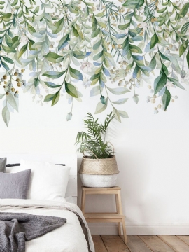 Planter Mønster Pvc Utskrift Selvklebende Home Decor For Soverom Stue Wall Stickers