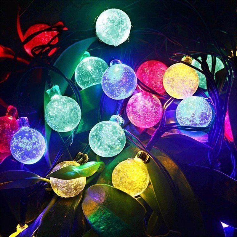 Solar 30 Led Outdoor Waterproof Party String Fairy Light Festival Ambience Lights