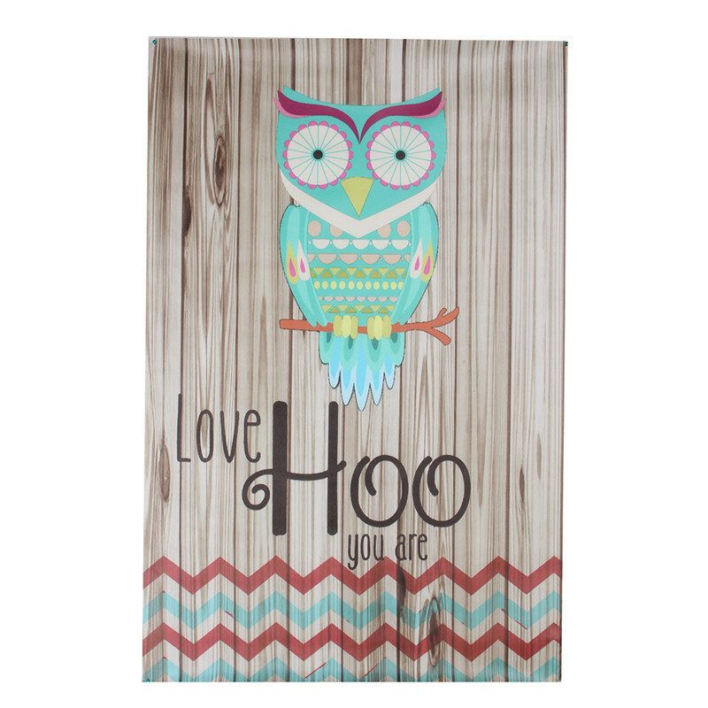 Uinnrammet Lerretstrykk Home Decor Love Hoo Owl Wall Art Maling Bilde Decoration